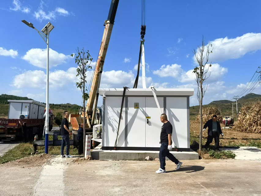 华清源与济南鲁中水务合作智能型一体化供水设备